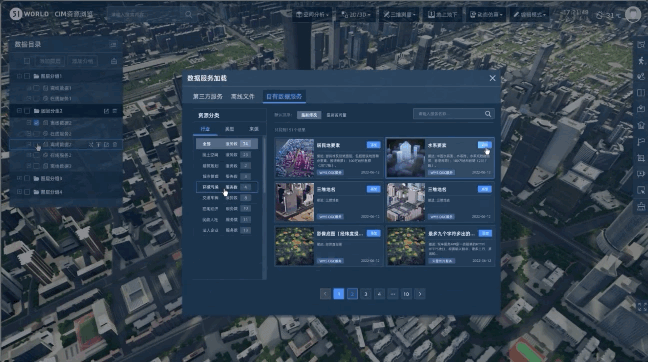 【智慧城市】支撑双智城市与数据要素建设，51WORLD CIM平台特性一览